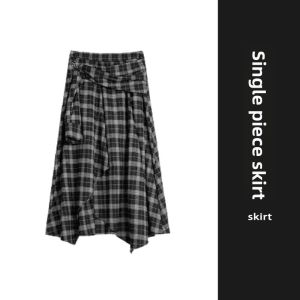 YUEZHONGWEI | Slimming & Stylish French Retro Half Skirt