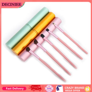 Cái/bộ 5 Cái Cọ Trang Điểm Cầm Tay Cọ Trang Điểm Mỹ Phẩm Du Lịch Mini Dành Cho Phấn Mắt Che Khuyết Điểm Môi Dụng Cụ Chăm Sóc Sắc Đẹp Lông Mày