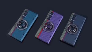Carbon Fiber Leather with Ring Holder Kickstand Magnetic Phone Case for Samsung Galaxy Z Fold 7 6 5 4 3 Hinge Protective Cover
