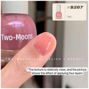 【SG Instock】Two Moons Water Based Non Toxic Peelable Jelly Tint Nail Polish