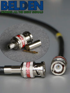 Belden Original 12G-SDI Line High Definition Video Line 4K Camera Line Pure Copper Coaxial Cable Silver Plated for Optimal Signal Transmission