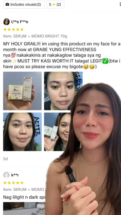 MOMODO Momo Bright Soap for Brightening Anti Aging and Moisturizing with Alpha Arbutin Niacinamide
