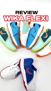 Giày Cầu Lông Picklebal WIKA Flexi Chất Liệu Da Pu Trọng Lượng Nhẹ