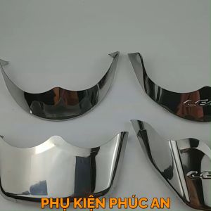 Ốp mỏ đuôi dè INOX xe Lead đời đầu/cũ/mới SCR 110 125 chỉ mũi chắn bùn che mõm Lít từ 2009 đến 2023