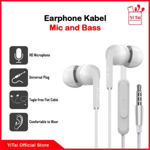 YITAI - HFY22 Handsfree Earphone Headset Megabass Y22