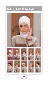 Ciput Rajut CP - 01: Aksesoris Fashion Muslim Berkualitas
