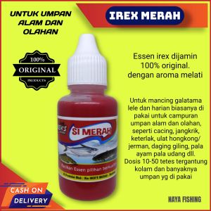 ESSEN IREX MERAH 30ml original umpan mancing gt lele&harian