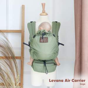 CuddleMe Levana Air Carrier Gendongan Bayi Depan SSC Stretchy usia Newborn-2 Tahun