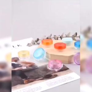 AXNAT Pot Krem 5 Gram Jar Cream Kosmetik Bulat Kotak Share in Jar Travel isi Ulang SS291