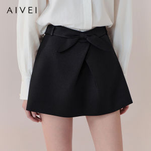 AIVEI | Butterfly Bow A-Line Skirt for Petite Height Youths