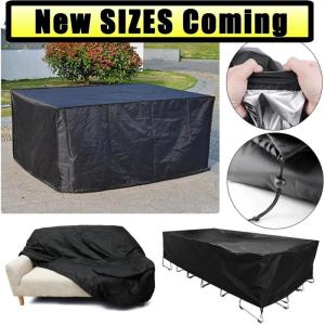 10Sizes Oxford Cloth Furniture Dustproof Cover For Rattan Table Cube Chair Sofa Waterproof Rain Garden Patio Protective Cover