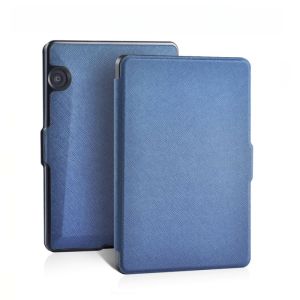 Siêu Mỏng Kindle Voyage Flip Cover Vỏ Bảo Vệ Sách Điện Tử Amazon Vỏ Da Từ Tính Ngủ Bảo Vệ Toàn Diện Cứng Vỏ Lớp Ngoài