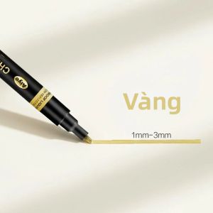 Bút Sơn Phản Quang Không Thấm Nước Mạ Kim Loại Hiệu Ứng Gương Dùng Cho Thủ Công DIY Đồ Dùng Học Sinh 12 Màu/hộp