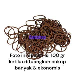 Karet gelang curah 100 gr murah serbaguna