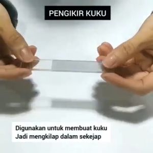 (FREE BOX) Alat Pengikir Kuku Kikir Kuku/ Gelas Nail Shiner/ Nano Glass / Magic Nail Buffer Shiner /Nano Nail File /Pengkilap Kuku