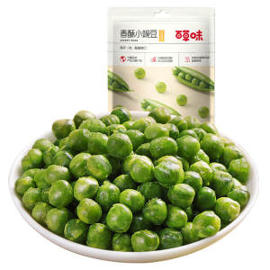 BE＆CHEERY | Garlic and Salted Egg Yolk Flavor Peas 100g*2 Bags