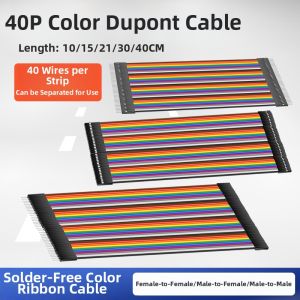 kuicc | Colorful Multi-Connectors 40P Dupont Wire