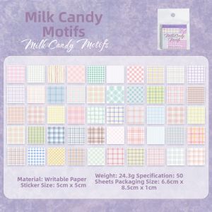 Stickers Punk | Basic Dots Checkered Small Flowers Stickers Book