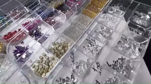 💅อะไหล่ อะไหล่แต่งเล็บตลับยาว 12 ช่อง 12 แบบ