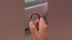 Móc Chìa Khóa Carabiner Hồ Lô HDS8499 Gài Chìa Xe Hơi Ô Tô Xe Máy Chất Liệu Hợp Kim