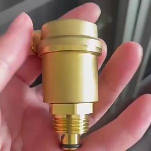Heavy Duty Brass Air Release Valve SIZE High-Quality Automatic Air Vent Valve Air Release Valve Brass Vent Valve DN15 Automatic Air Bleeder Water Heater Air Bleeder Valve for Solar Water Heater Pressure Relief Male Thread Brass Automatic Air Pressure Vent