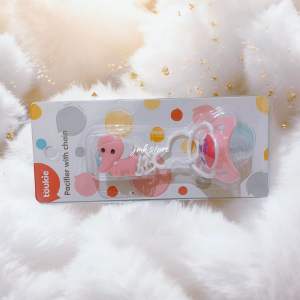 Empeng tali lucu pretty ada rantai - empeng bayi - dot bayi