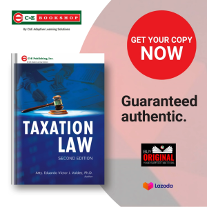 Taxation Law - 9789719824114 - C&E Bookshop