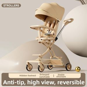 LIWAN | Foldable High-View Reversible Baby Stroller