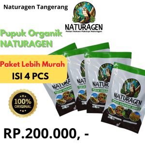 4 Pcs Bio organik Naturagen PAKET HEMAT (BISA COD) GARANSI ORI Pupuk Jagung Pupuk Padi Pupuk sawit pupuk cabai pupuk tebu pupuk kedelai pupuk bawang merah pupuk kol pupuk sayuran pupuk buah pupuk pelebat buah pupuk semua tanaman pupuk organik