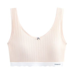 Hodo | Hodo Childrens Underwear Developmental Stage Cotton Modal Breathable Mesh Girls Vest Summer Elementary School Student Bra