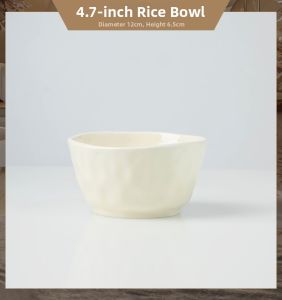 TAOYI | Aesthetic Cream Style Ceramic Tableware Set