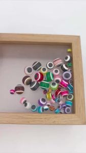 50/250PCS Mồi Câu Cá Mắt Tròn 5mm-12mm Dành Cho Cần Câu Texas Carolina Mồi Trượt Bền Có Thể Tái Sử Dụng Làm Bằng Nhựa