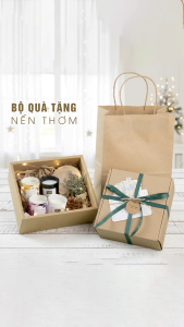 SET QUÀ TẶNG Nến Thơm Aroma - Quà Sinh Nhật Tốt Nghiệp - Lumi Candle