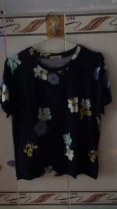 Áo thun trung niên nữ tay ngắn dáng suông chất thun sữa mềm mịn mát