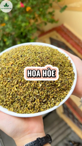 Hoa hòe 1kg nụ hoa hòe đã sao thơm nguyên nụ khô sạch không lẫn tạp chất