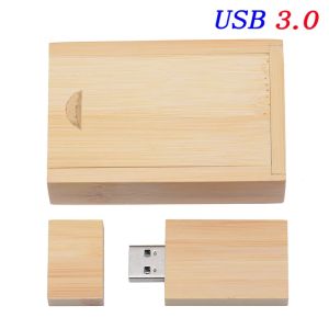High Speed Wedding Gift Photography USB 3.0 Flash Drive 128GB Pen Drives 64GB Wooden Memory Stick 32GB U Disk 16GB
