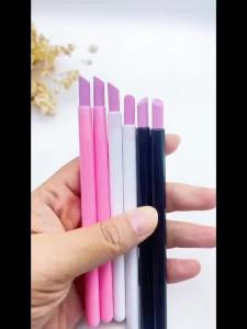 6Pcs/set Nails Art Quartz Grinding Pen Nail Cuticle File Dead Skin Remover UV Gel Polish Manicure Stick Files Accessories Nails