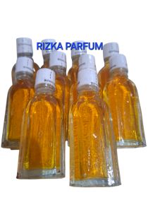 6 botol minyak wangi cap airmata duyung warna kuning