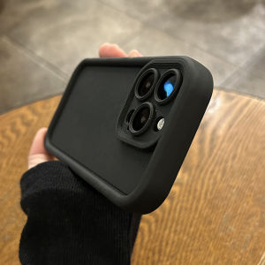 Dustproof Hole Silicone Pure Color for Apple 15promax Phone Case Iphone14 New Arrival Soft Case Fancy 13pro Simple Personality 12 Boys Female 11 Black Xsmax High-End 15plus