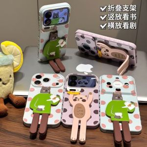 For ins polka dot coffee kitten holder is suitable for Honor 600PRO mobile phone case 500/X70 niche Maqic8. h260705