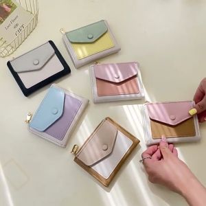 Women Short Style Wallet Fashion Bifold PU Leather C182-24