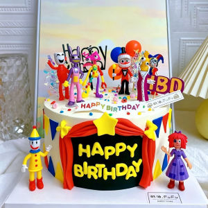 Bandai | 8PCS-THE AMAZING DIGITAL CIRCUS Model Toy Hobbies Cartoon Art AccessoriesReward Anime Gifts For Children Cartoon