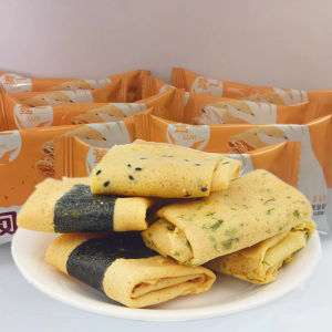 Handmade Phoenix Egg Roll Old-Fashioned Egg Roll Home Office Casual Snack Refreshments Snack Biscuit Pastry Gift Box