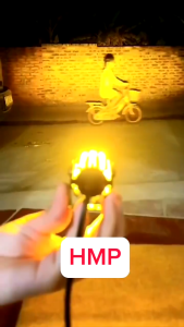 Đèn trợ sáng bi cầu mini w2 xe máy xe điện mắt quỷ 4 chế độ tích hợp auto passing phiên bản mới nhất 2025 (Giá 1 Đèn)