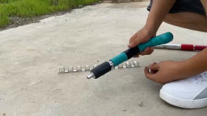 Makita nail gun ceiling handicraft power tool manual steel nail gun rivet tool concrete wall anchor