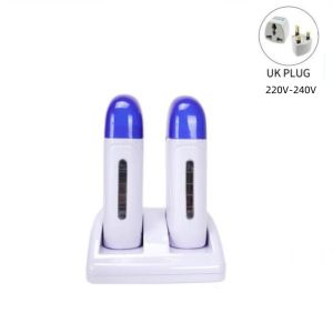 Wax Warmer Hair Removal Machine Double Depilatory Roll On Wax Heater Efficient And Mild Suitable for Arm Legs Face Back Armpit