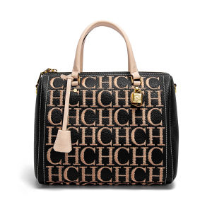 CHCH Womens Shoulder Bag New Embroidered Letter Design Handbag Womens Tote Bag