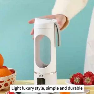 Meevida Wireless Portable Juicer Blender Rechargeable Electric Crushed Ice Fruit Juicer Blender Juice Mixer 12 Blades Multifunction Fruit Vegetables Smoothie Milkshake Blender