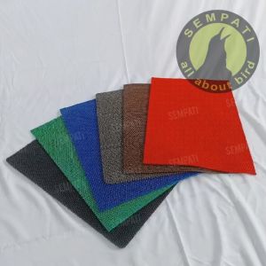 SEMPATI Karpet Pvc 60 X 40 Cm Alas Kandang Hewan Reptil Kucing Anjing Kura Darat Torto Tortoise Kadal Karpet Kucing Anjing Burung Sugar Glider Alas Kandang Hamster Alas Kamar Mandi PVCK