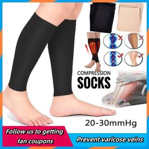 1 Pair Compression Socks Prevent Calf Varicose Veins Soreness Men Sock Women Pressure Calf Stocking